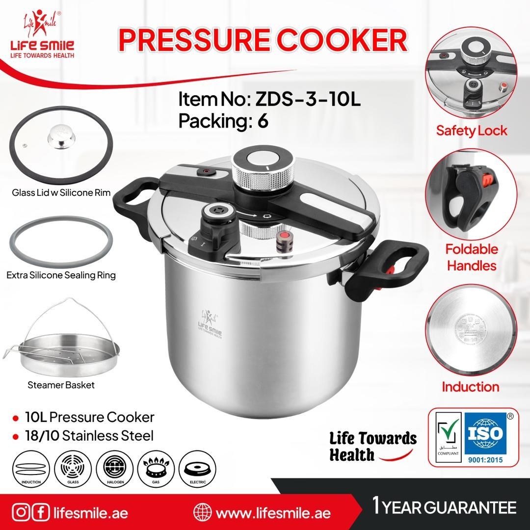 زودپز 10 لیتری لایف اسمایل ZDS-3-10L